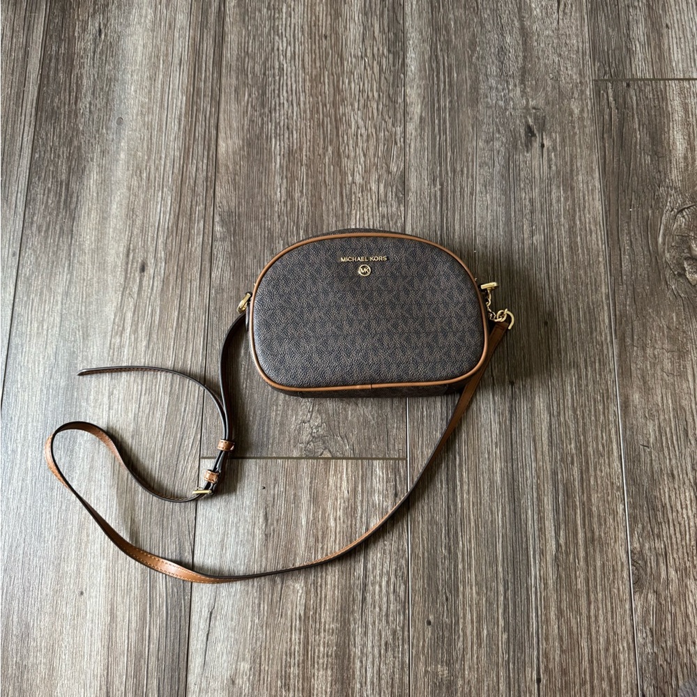 Michael Kors Dark Brown Crossbody Bag